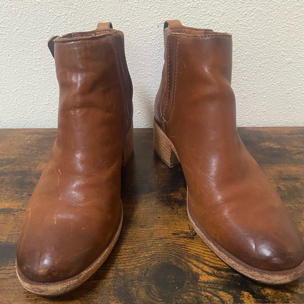 Kork-Ease Brown Ankle Boots - Picture 10 of 12